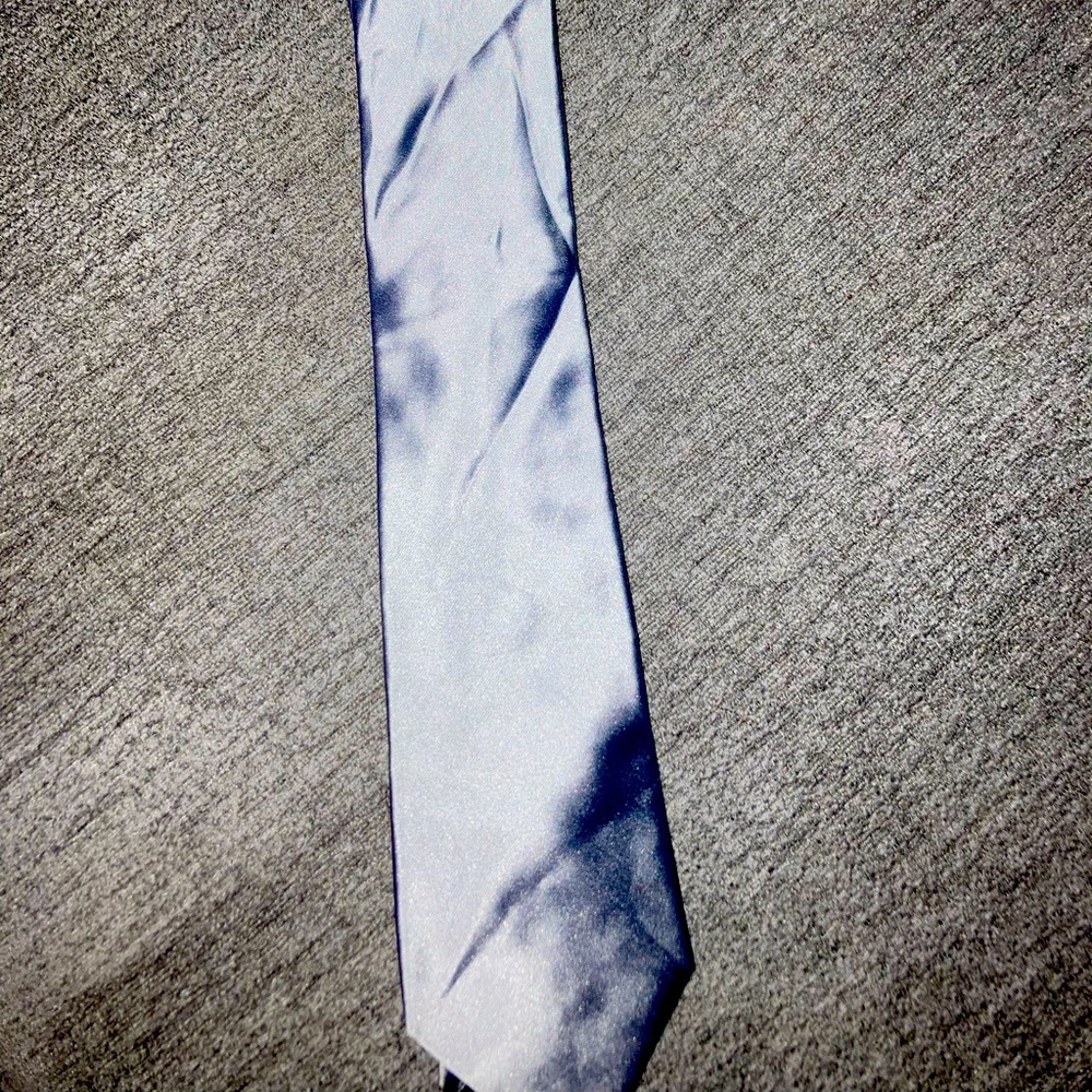 Express men silk grey tie